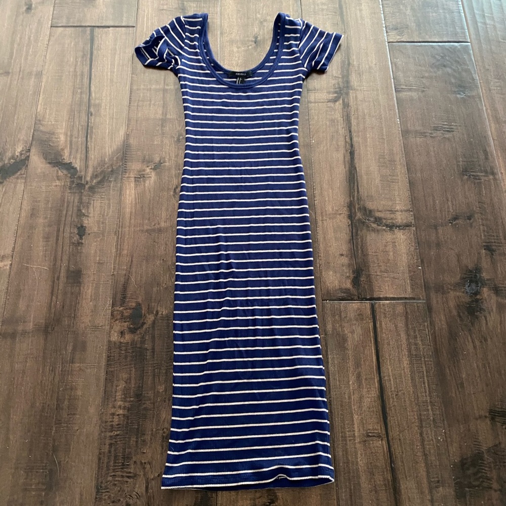 Striped Stretchy Dress, never worn.